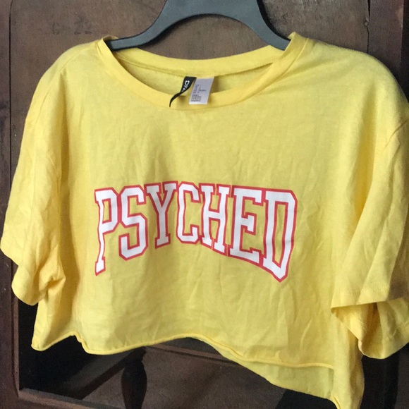 Divided Tops - ❤️ Psyched Crop Top